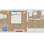 Fewo1846 Intermar - Marina Del Rey - Elegantes Studioapartment Mit Meerblick Und Eigenem Strandkorb