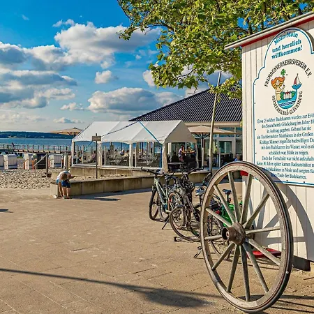 Apartmán Fewo1846 Intermar - Marina Del Rey - Elegantes Studioapartment Mit Meerblick Und Eigenem Strandkorb Glücksburg